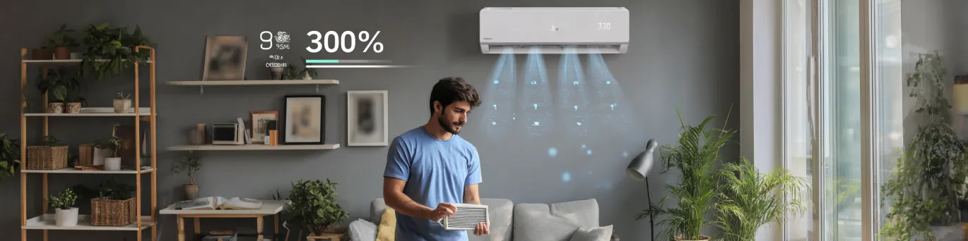 Filtres sales : -30% d&rsquo;efficacité pour votre climatisation réversible