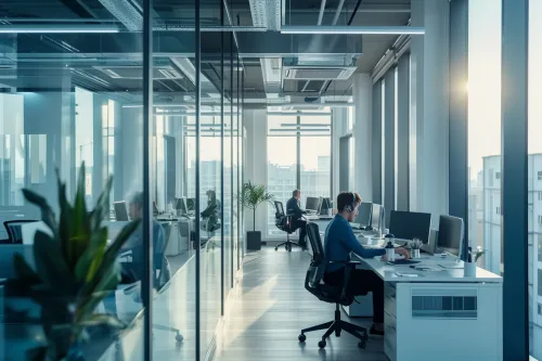 Fonctionnement d'un climatiseur réversible avec technologie inverter régulant précisément la température d'une pièce